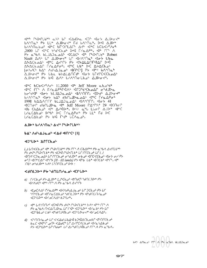 10675 CNC Annual Report 2000 NASKAPI - page 97